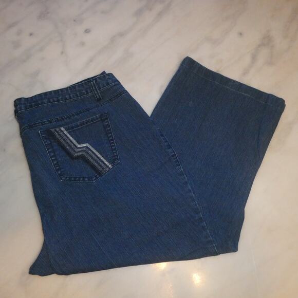 Cato Women's 22W Jeans Back Pocket Pattern - Picture 1 of 9